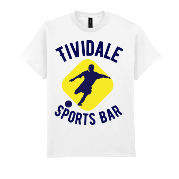 TIVIDALE Classic Men's White T-shirt  - Gildan t-shirt Ultra Cotton 2 Thumbnail