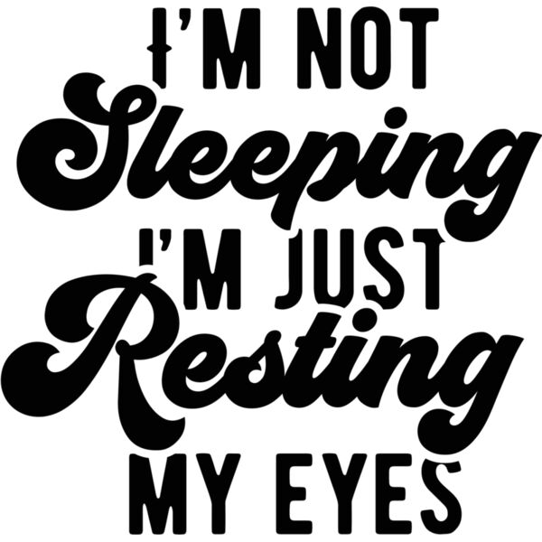 Im not sleeping Thumbnail